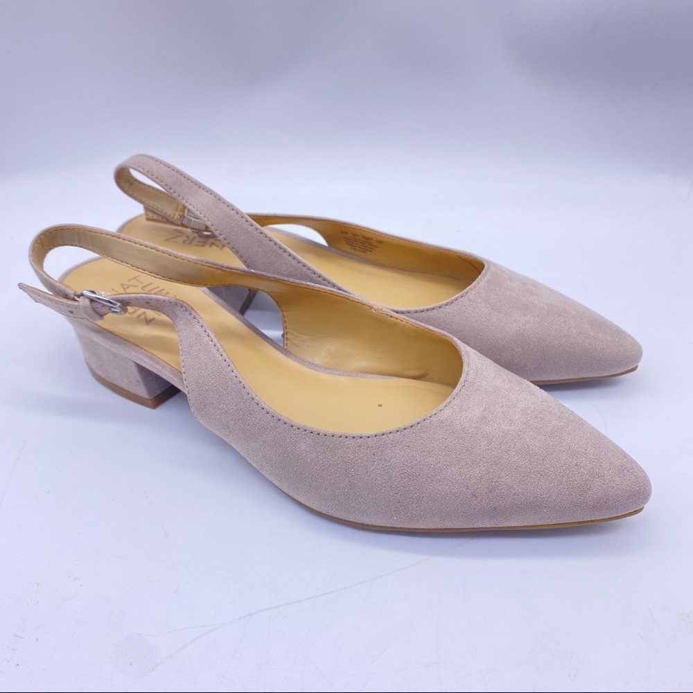 Naturalizer Womens Suede Pointed Toe SlingBack